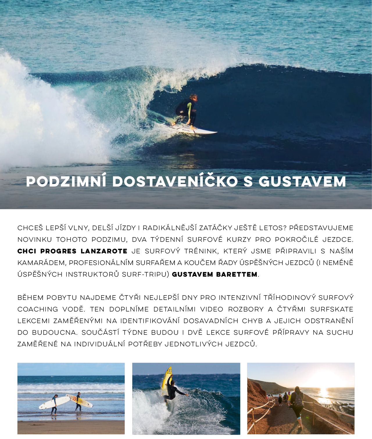 Podzimní dostaveníčko s Gustavem