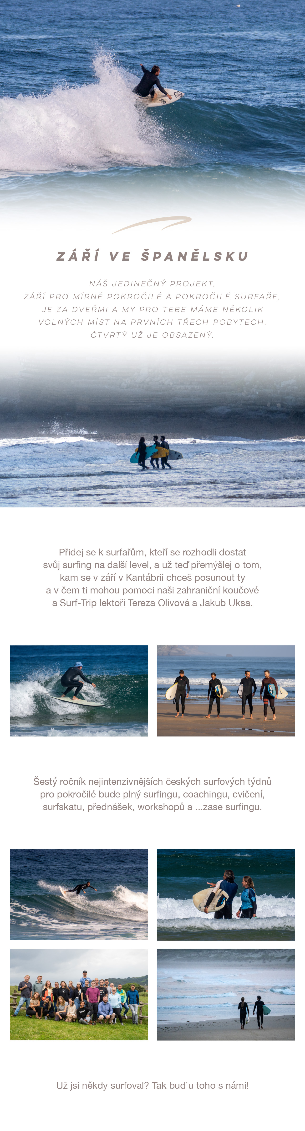 Zlepši svůj surfing ještě letos!