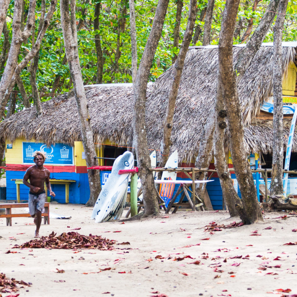 surfování v Dominikáně