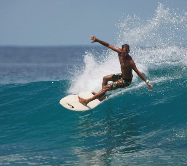 surf Maledivy