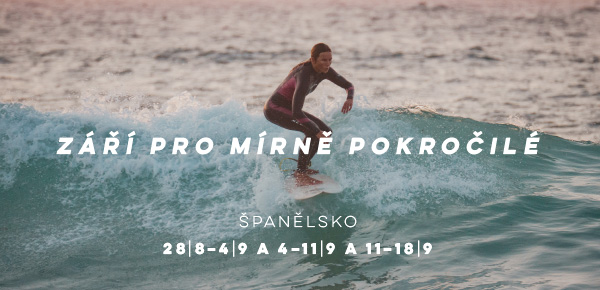 ZÁŘÍ PRO MÍRNĚ POKROČILÉ — Španělsko, 28|8–4|9 a&nbsp;4–11|9 a&nbsp;11–18|9